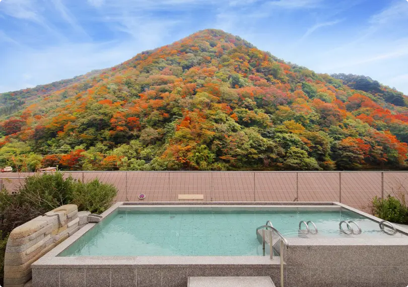 写真：空中庭園露天風呂5