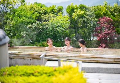 写真：空中庭園露天風呂2