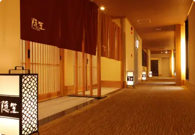 写真：貸切風呂 のれん