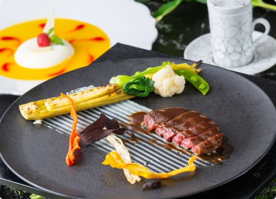写真：お食事