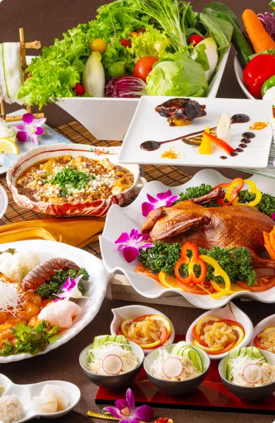 写真：ブッフェ食事例3