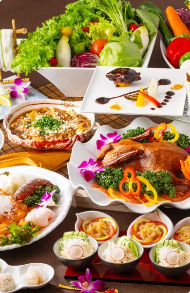 写真：ブッフェ食事例3