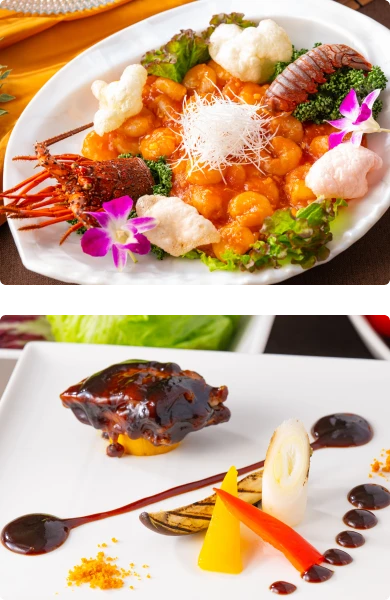 写真：ブッフェ食事例3