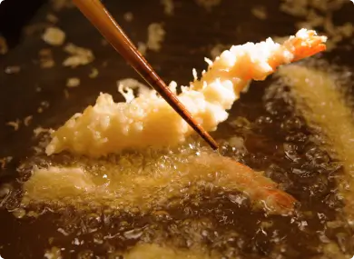 写真：オープンキッチン食事例1