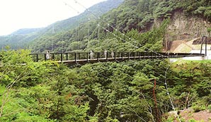 鬼怒楯岩大吊橋