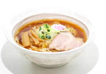 写真：上河内醤油ラーメン