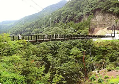 鬼怒楯岩大吊橋