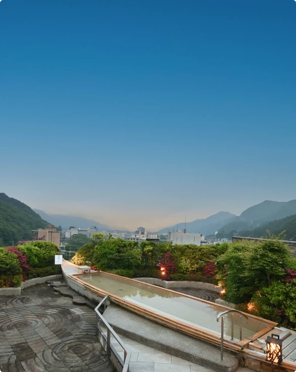写真：空中庭園露天風呂3