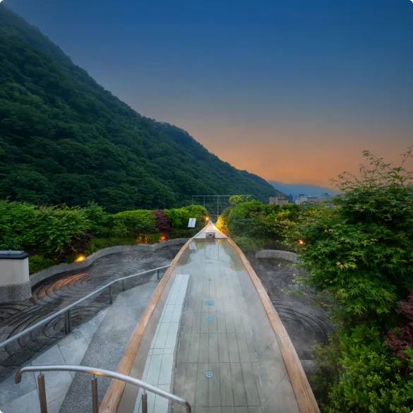 写真：空中庭園露天風呂9