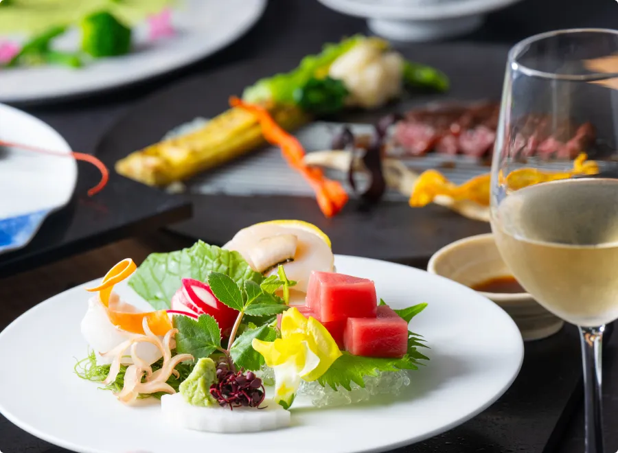 写真：お食事コース4