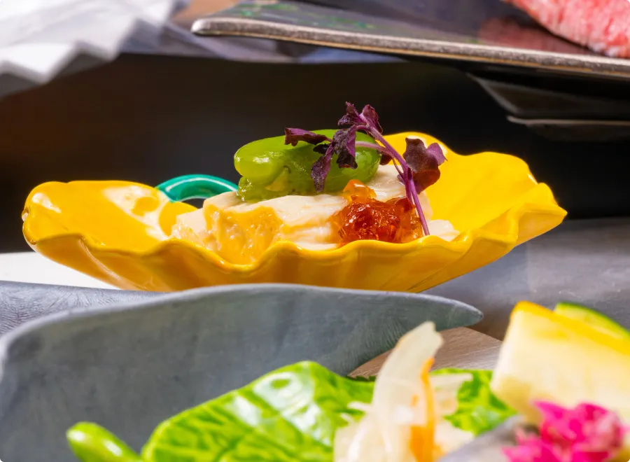 写真：コース料理3