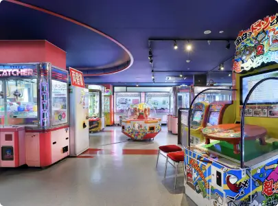 写真：ゲームコーナー